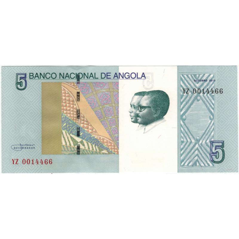 5 кванза. 2012 г. 5 кванза. 2012 г.