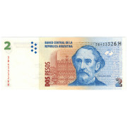 2 песо. 1997-2003 г.