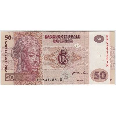 50 франков 2007 г.