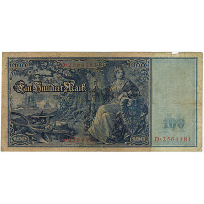 100 марок. 1910 г.