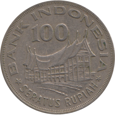 100 рупий 1978 г.
