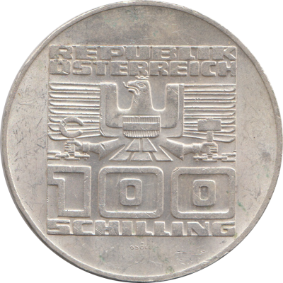 100 шиллингов 1975 г.
