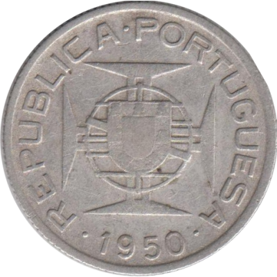 2,5 эскудо 1950, Мозамбик (Португалия)
