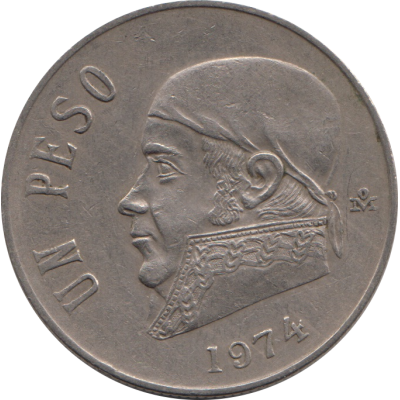 1 песо, 1974 г.
