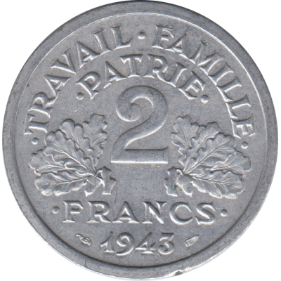 2 франка 1943