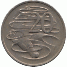 20 центов 1975 г.