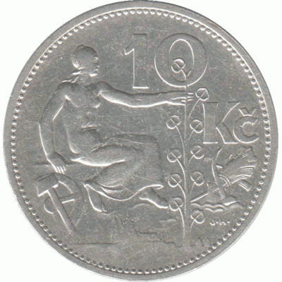 10 крон. 1932 г.