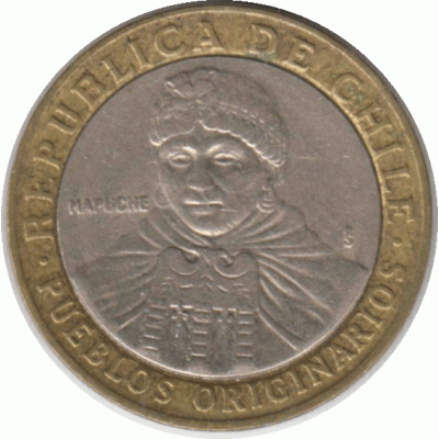 100 песо. 2005 г.