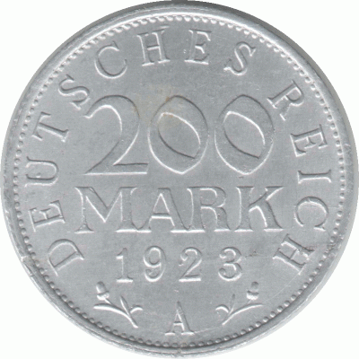 200 марок. 1923 г.