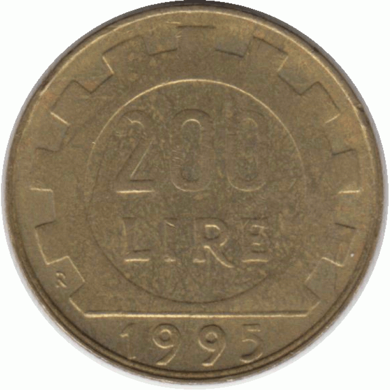200 Lire 1980. Италия 200 лир 1979. 29512 Форма мрам/крошка 30х5см.