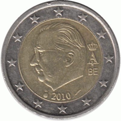 2 евро. 2010 г.