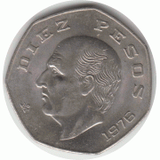 10 песо. 1976 г.
