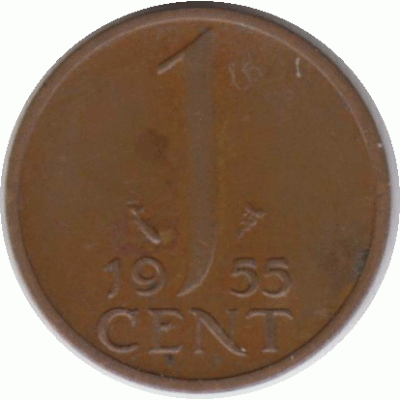 1 цент. 1955 г.