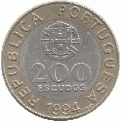 200 эскудо 1994 г.