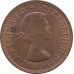 ½ пенни 1965