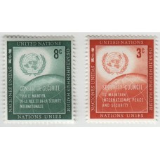 Совет безопасности. 1957 г. 2 марки.