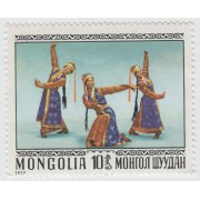 Монгольские народные танцы. 1977 г.