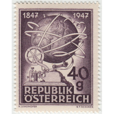 100 лет телеграфу в Австрии. 1947 г.