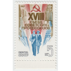 XVIII съезд профсоюзов СССР. 1987 г.