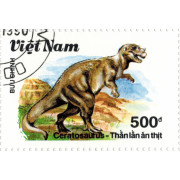 Цератозавр. Динозавры. 1990 г.