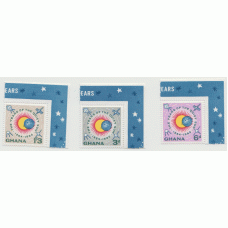 Год спокойного солнца, космос 1965 г. 3 марки