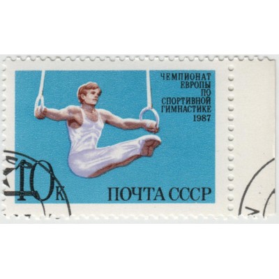 Чемпионат Европы по гимнастике. 1987 г.