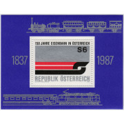 Австрийские железные дороги. 1987 г.